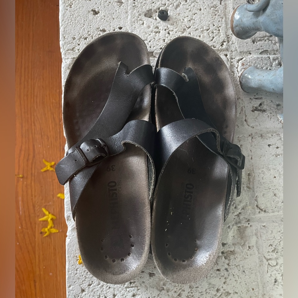 Mephisto Sydell Leather Sandals